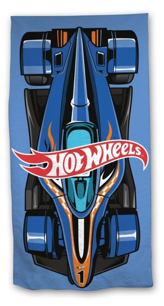 Telo da bagno Hot Wheels 70 x 140 cm - Poliestere Immagine del prodotto 
