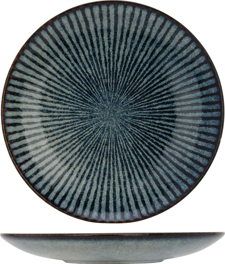 Cosy & Trendy Dessertteller / Frühstücksteller Atlantis Stripe ø 21,5 cm
