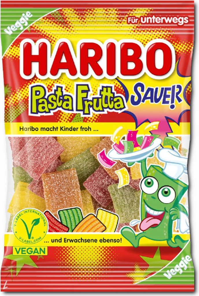 Pasta Frutta Sauer saure Gelees 85g - Haribo