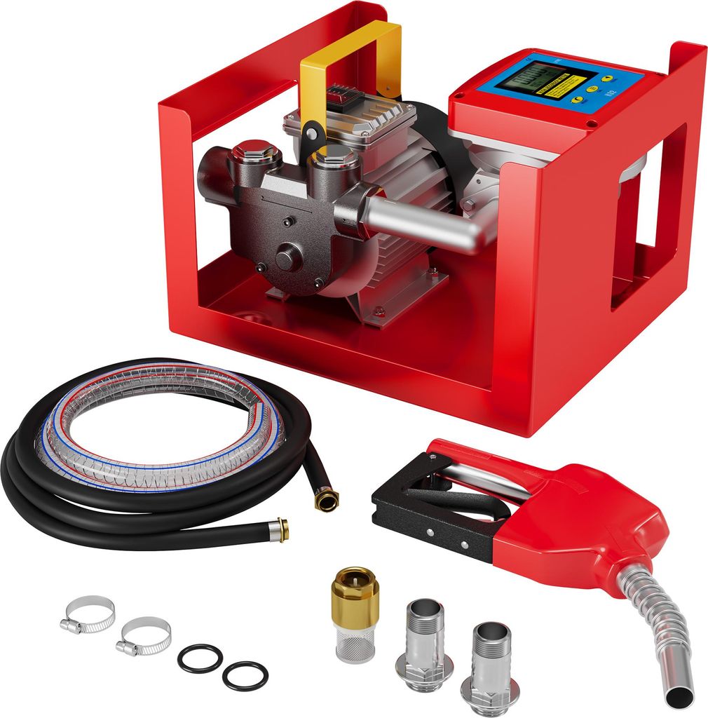 Wiltec Pompe à Fuel GasoilAutoaspirante – 230 V / 550 W / Image du produit 