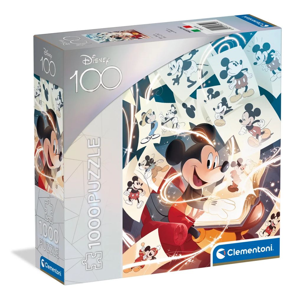 Clementoni 39719 - 1000 Teile Puzzle Disney 100 - Mickey Mouse