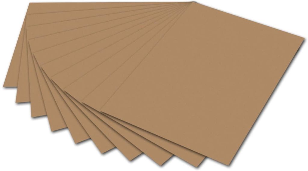 Folia - Color-Bastelkarton, 220g/ m², 50x70cm, 10 Bogen, Produktbild 