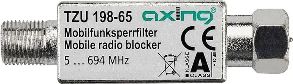 Filtre 5G pour supprimer les coupures d'image sur TV TNT