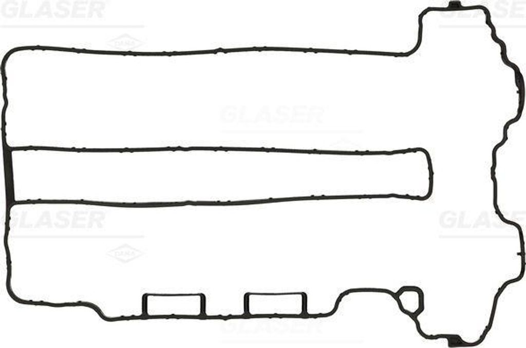 GLASER X53917-01 Ventildeckel Zylinderkopfhaube Dichtung für OPEL Corsa D Schrägheck (S07) Corsa C Schrägheck (X01) Meriva A (X03) Astra H Caravan