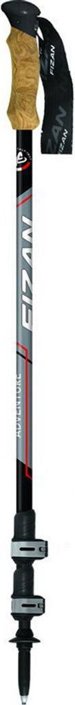 Fizan Adventure Black/Grey 70 - 140 cm Turistické hole Obrázek produktu 