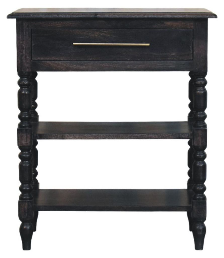 Artisan Furniture Massivholz-Beistelltisch „Heritage“ mit gedrechselten Beinen