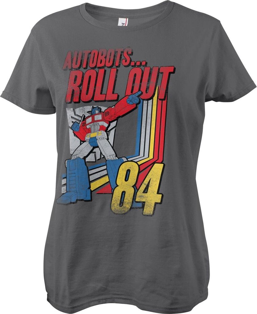Autobots - Roll Out Girly Tee - X-Large - DarkGrey