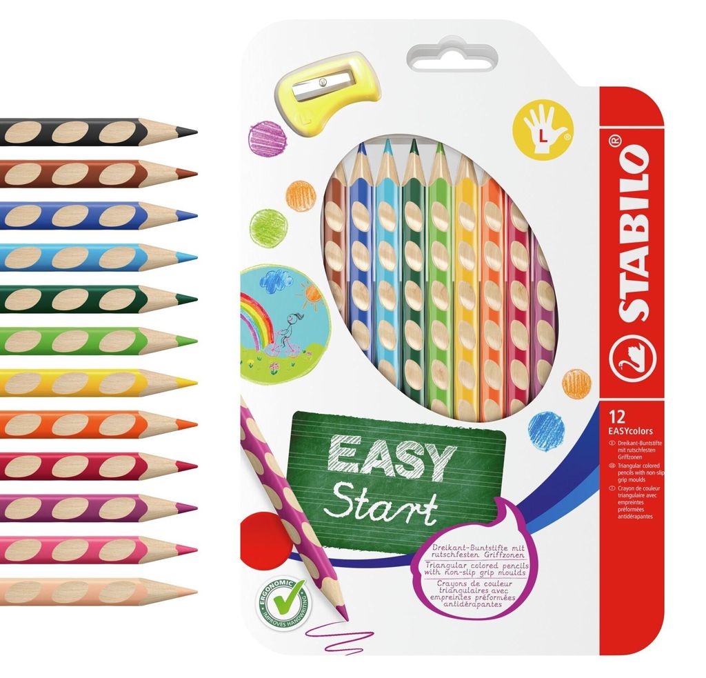 Happy Kidz Stabilo Easy Colors 12er 21404156064 Obrázok produktu 
