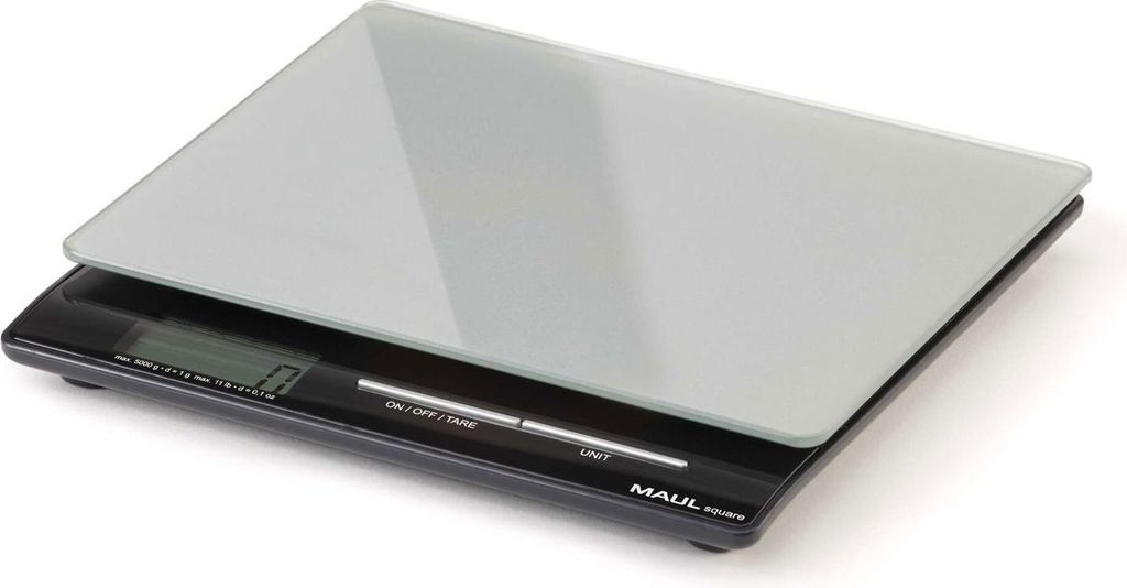 MAUL Briefwaage MAULsquare 5 kg Batterie silber