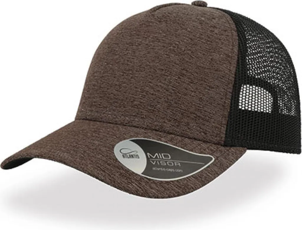 Cappellino Atlantis RAML Rapper Melange Marrone - Accessorio Urban Style