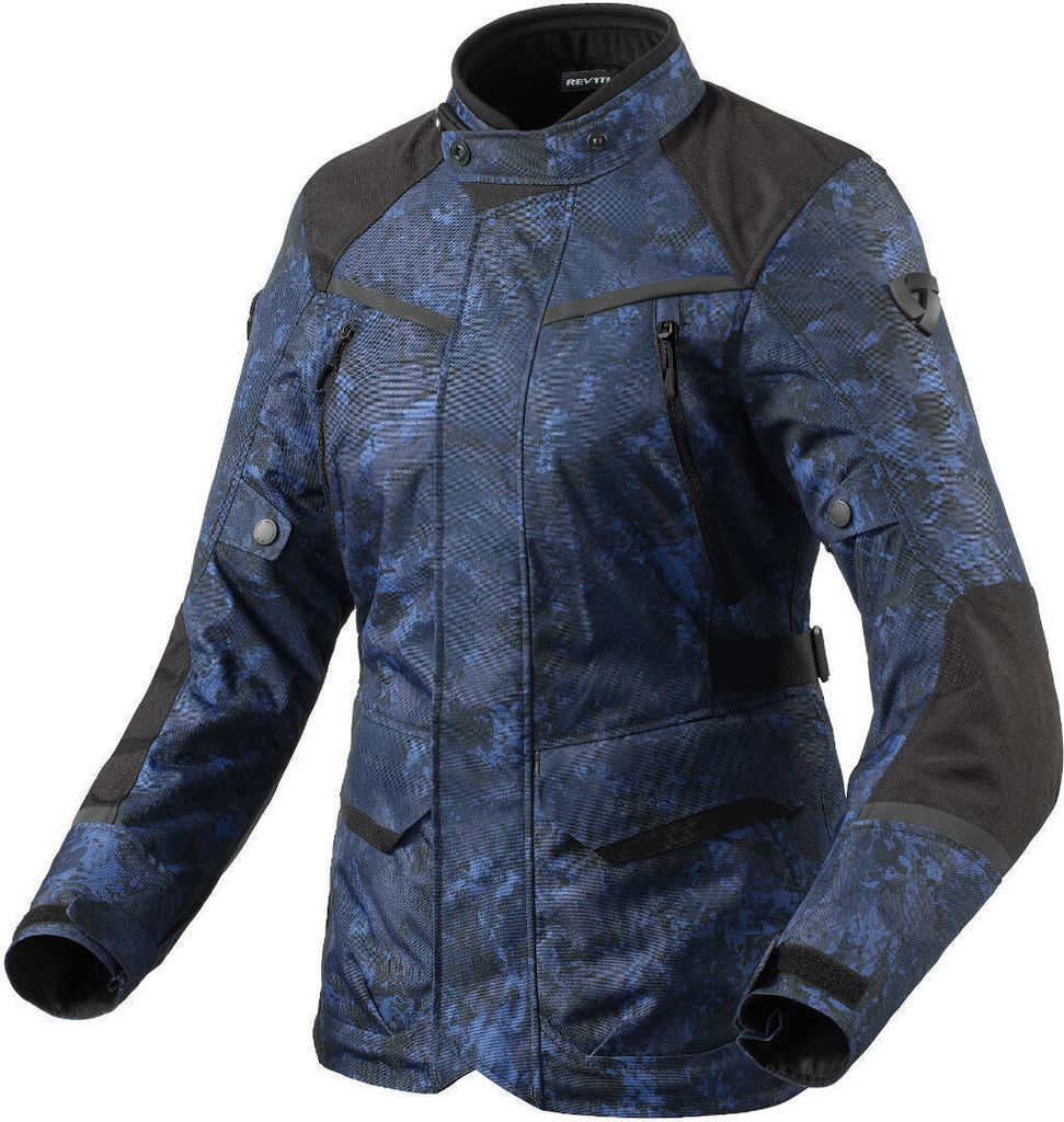 Revit Voltiac 3 H2O Damen Motorrad Textiljacke, blau, 36