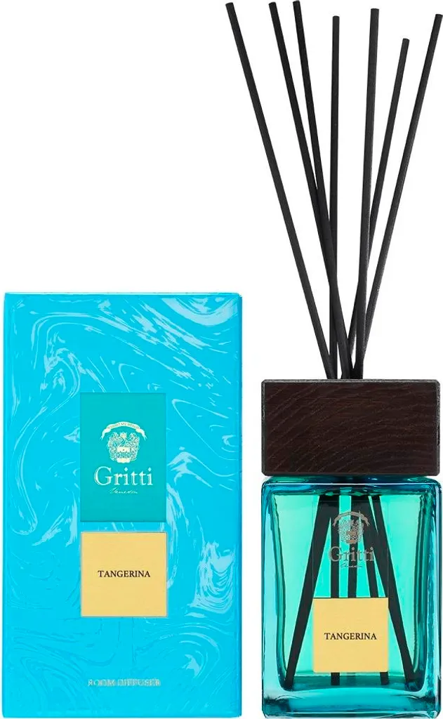 Diffusore ambiente Mandarino 500ml con bastoncini - Profumo Artigianale