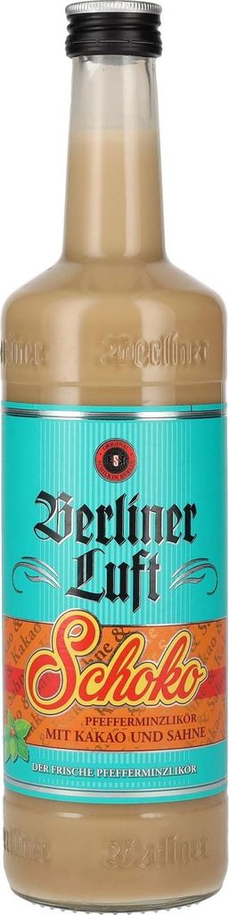 Berliner Luft Schoko-Likör | 15 % vol | 0,7 l Produktbild 
