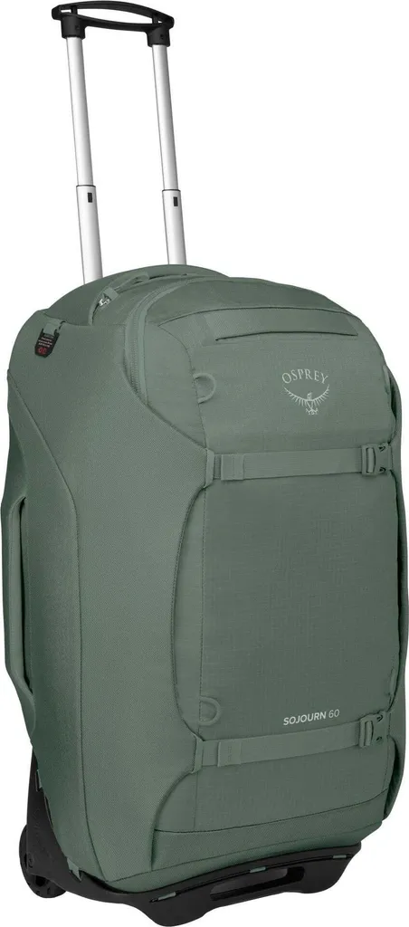 Sac de Voyage Duffel 80L avec Roues Osprey Sojourn Vert Tout Terrain