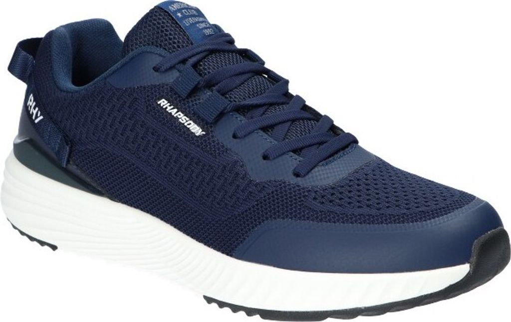 AMERICAN CLUB RH134 Sportschuhe für Herren, Sneakers, Schuheinlage "MEMORY FOAM SYSTEM", Leichte und luftige Schuhe, Marineblaue 41