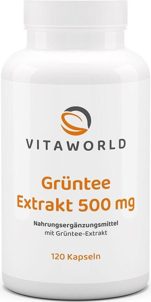 Grüntee Extrakt 500 mg Kapseln 120 St Produktbild 
