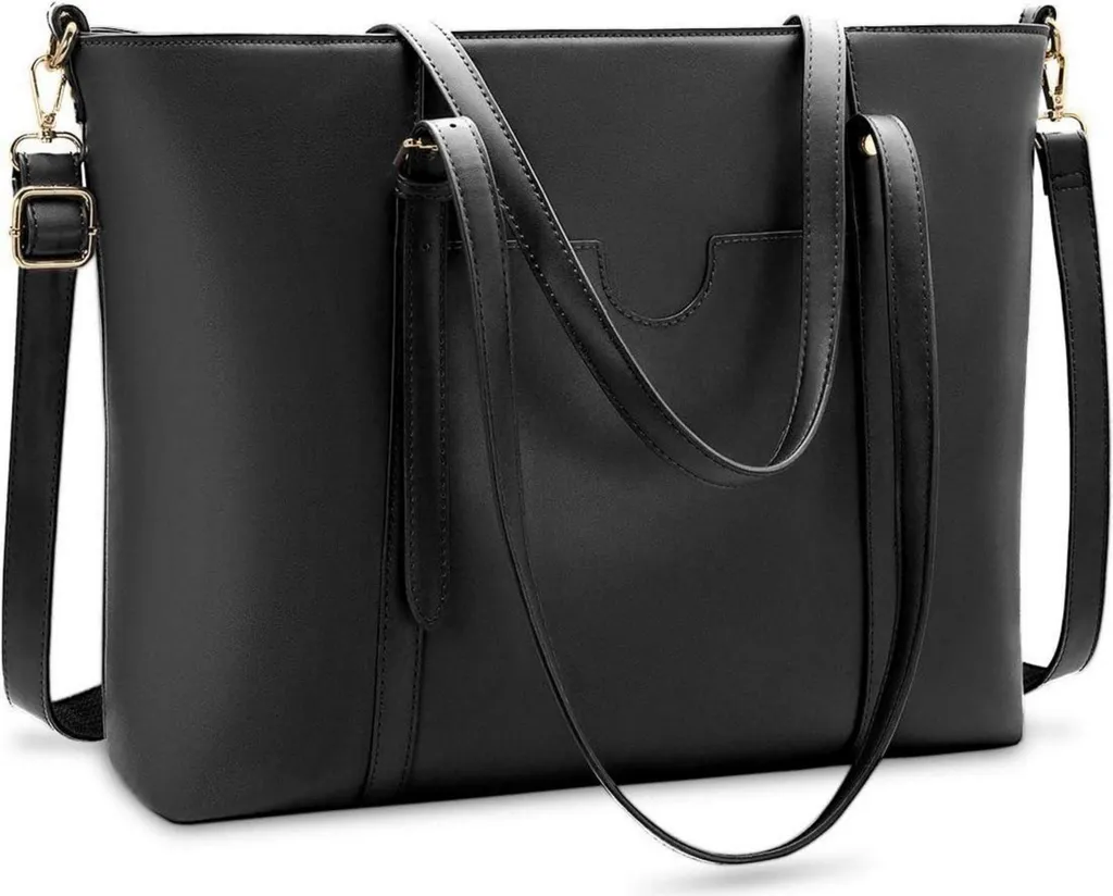 Borsa Shopper NUBILY Nera 15.6 Pollici: Il Must-Have per l'Ufficio