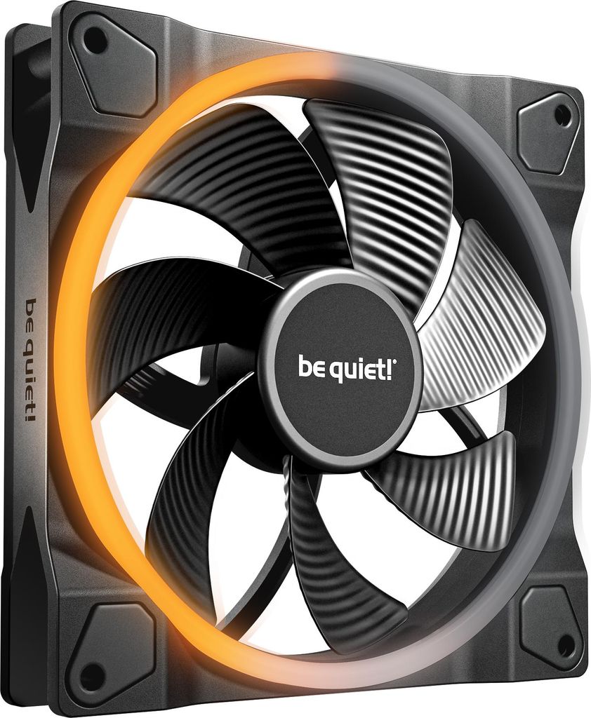 be quiet! Lüfter 140*140*25 Light Wings PWM Reverse Black