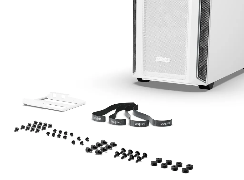 Shadow Base 800 DX White : Boîtier PC avec Airflow Massif et ARGB Blanc - 5
