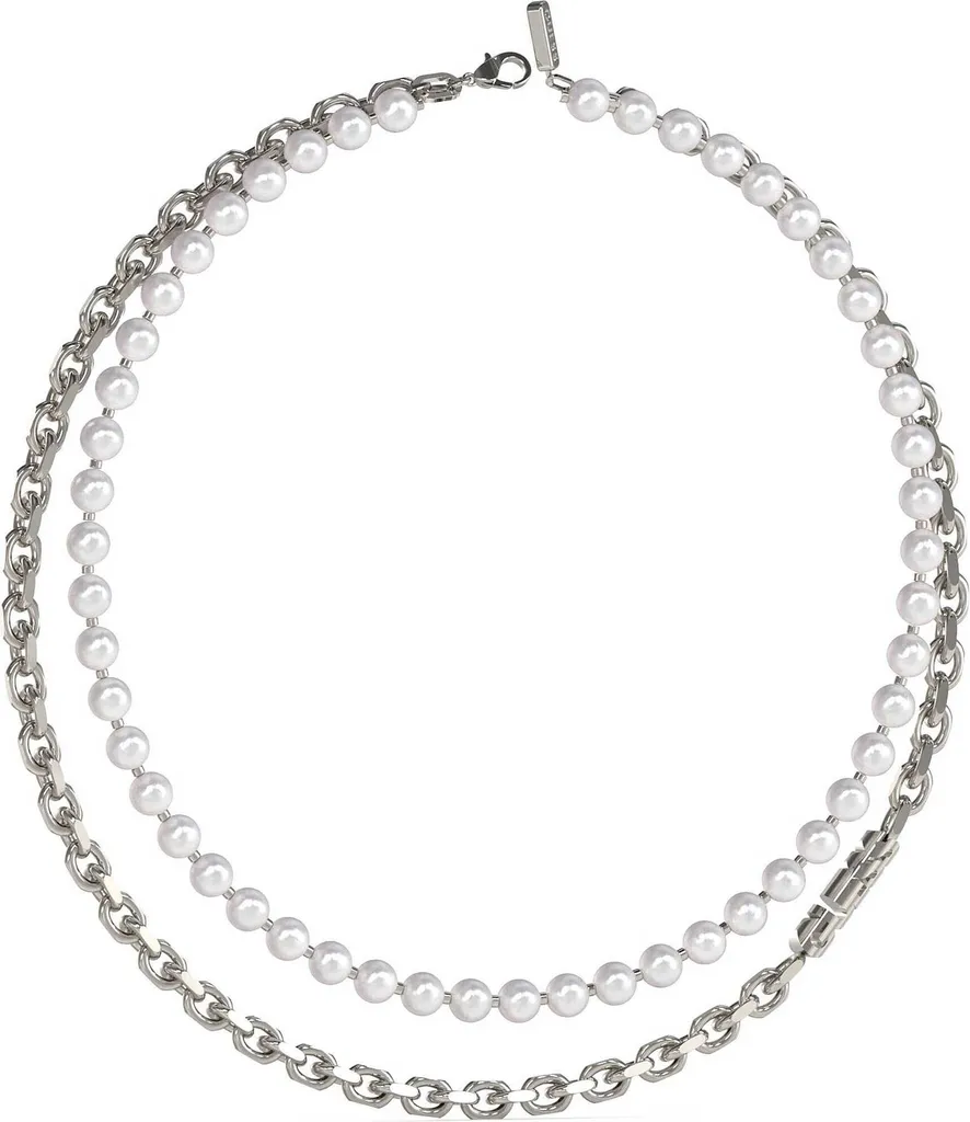 Guess Collana Argento Donna 46cm - Must-Have Accessori 2026