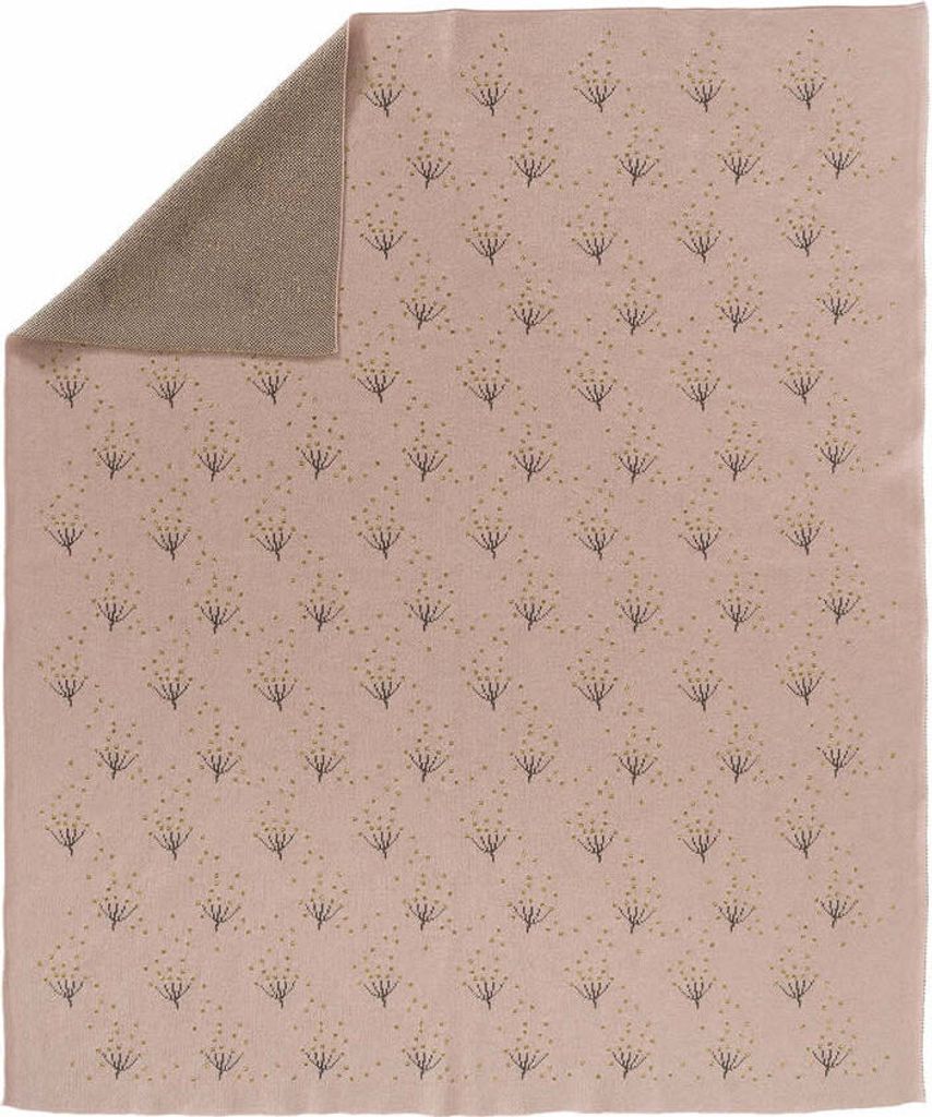Fresk Gestrickte Babydecke Soft -BW 100 x 80 cm Dandelion