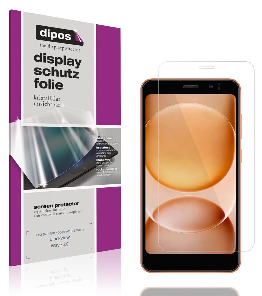 4x Film de protection d'écran pour Blackview Wave 2C Image du produit 