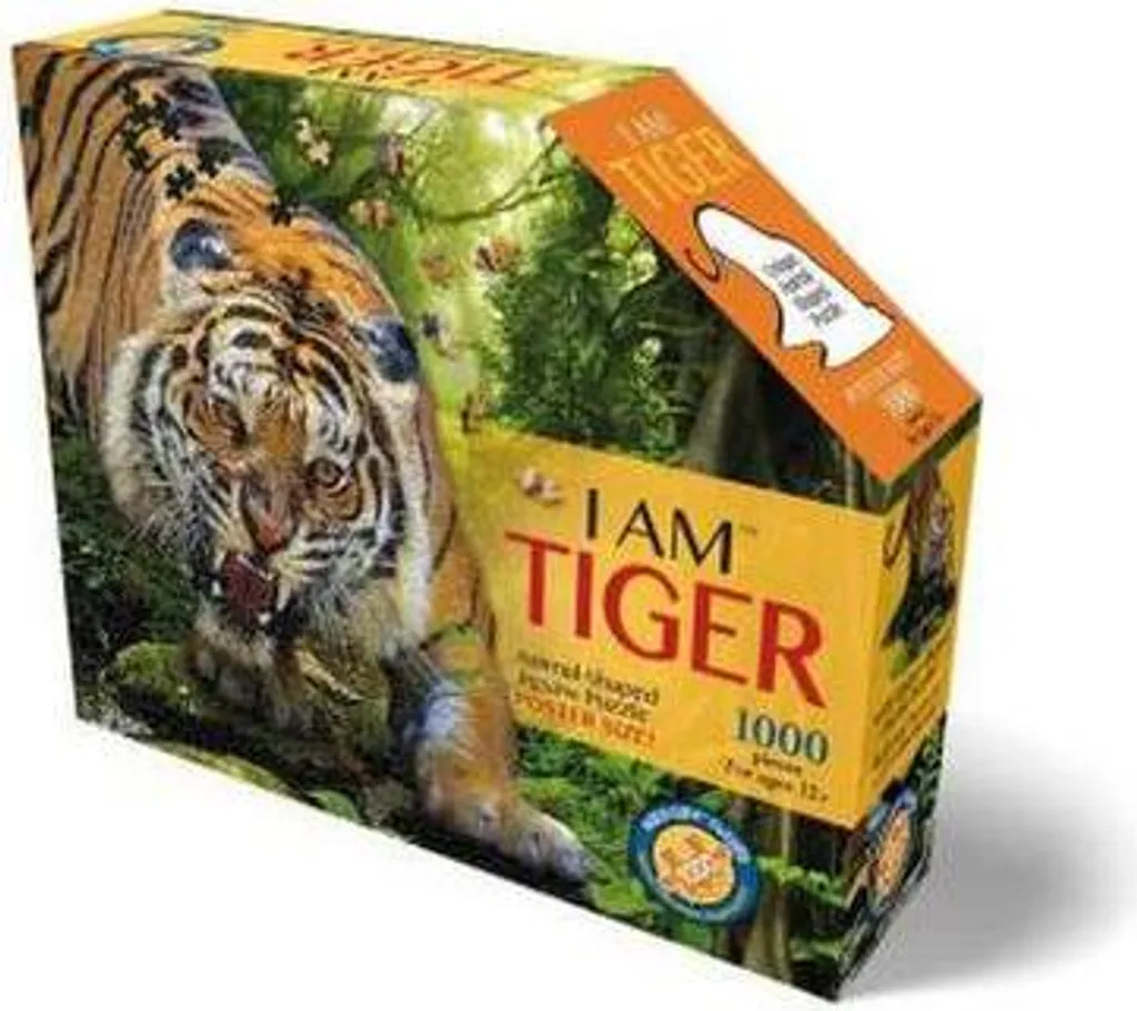 Puzzle tigre 1000 pièces Madd Capp idéal pour décoration et relaxation