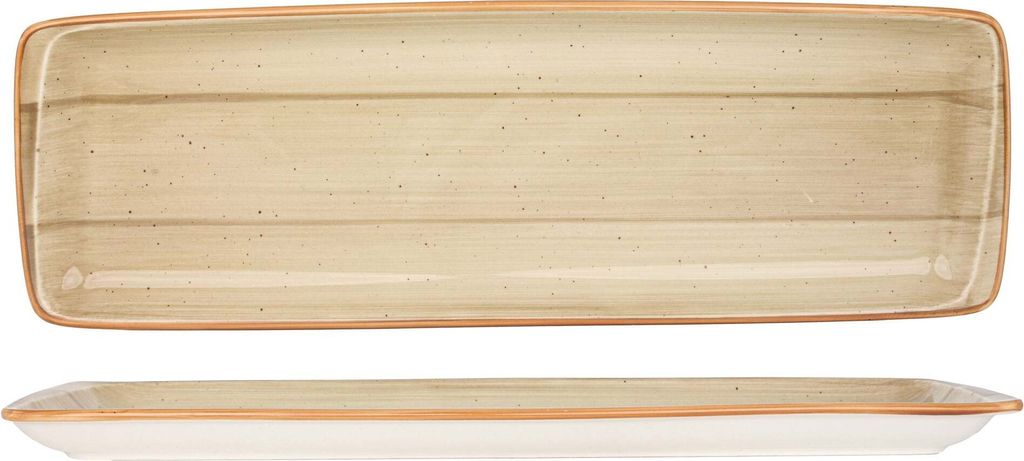 Bonna Servierschale - Aura Terrain - Porzellan - 48x16 cm