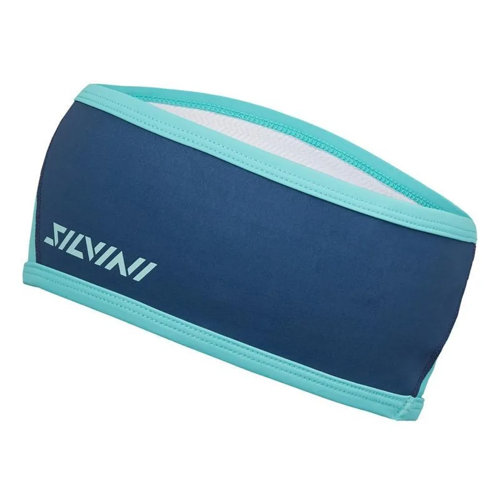 Bandeau Anti-Transpiration Silvini Gubbia UA2314 Turquoise en Taille L-XL