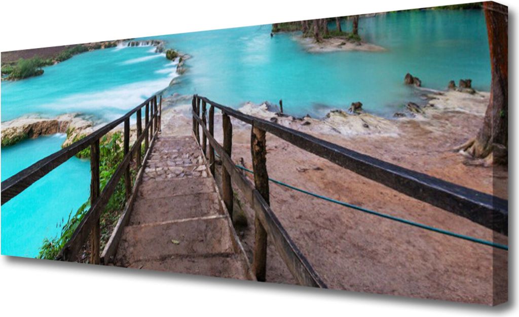 Tulup Leinwand-Bilder 125x50 Wandbild Canvas Kunstdruck Produktbild 