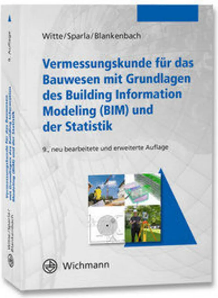 Livre Vermessungskunde : Topographie, BIM et Statistique appliquées