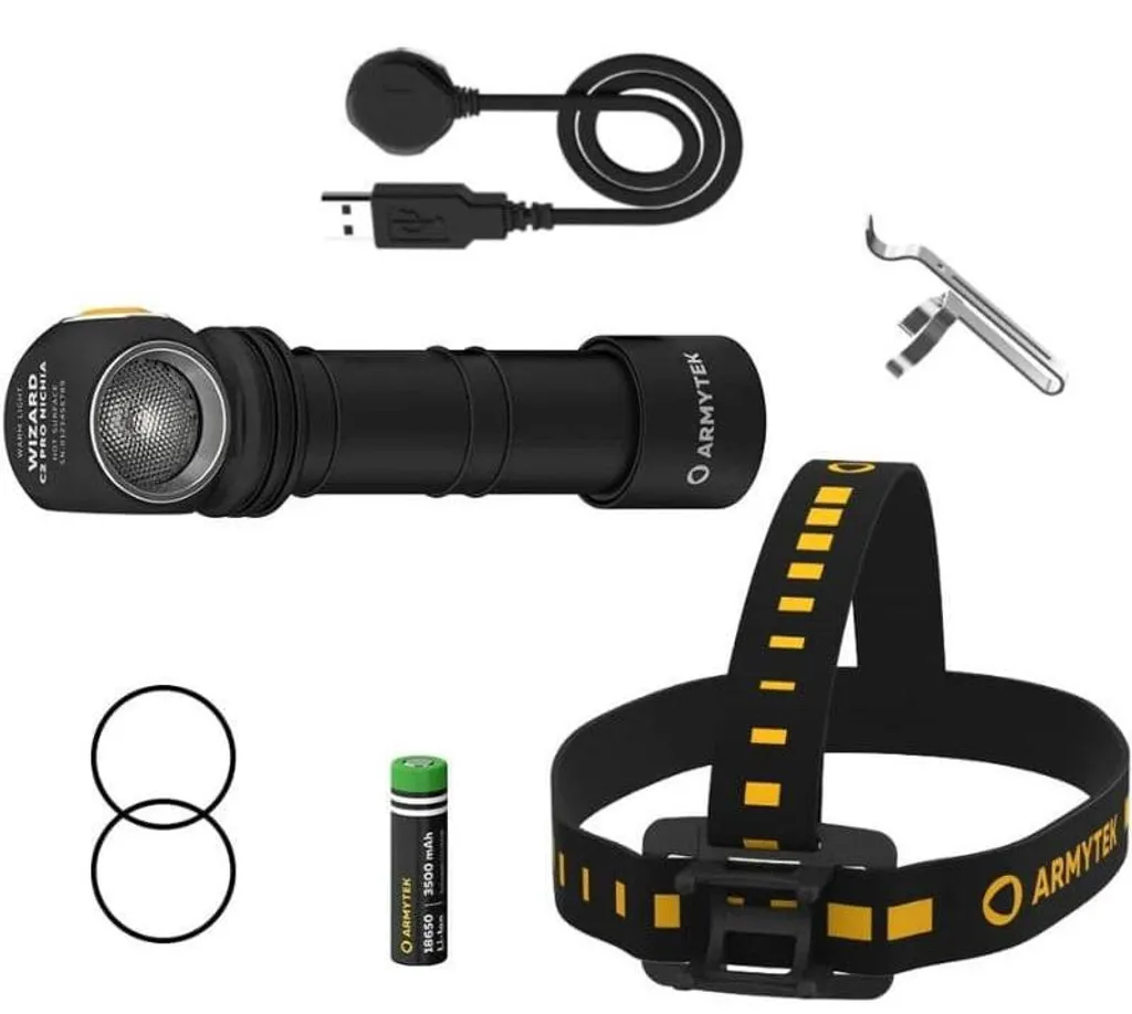 Lampe Frontale Anti-Éblouissement Wizard C2 Pro Nichia 1600lm - F06801PW
