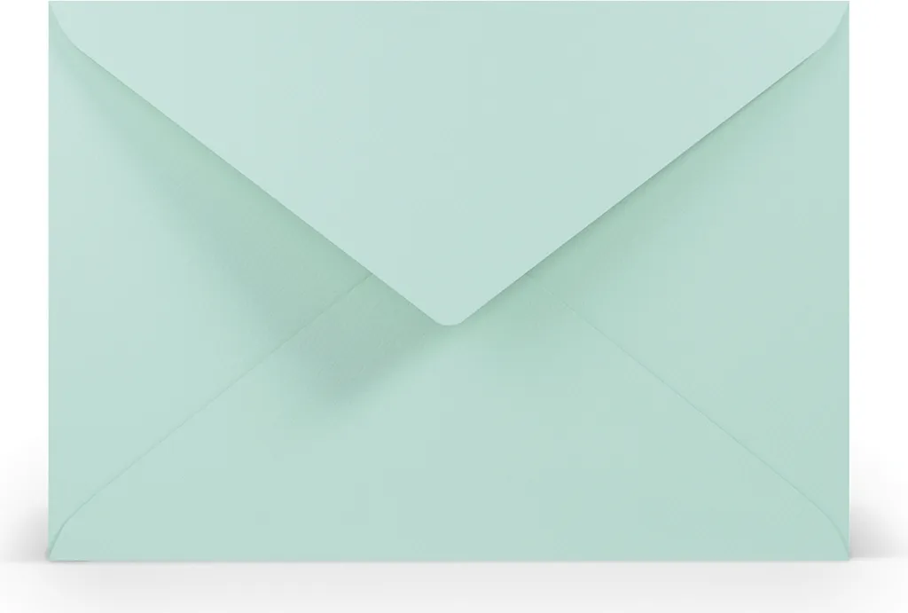 Enveloppe C5 bleue opaque Karibik - Finition nervurée anti-pliure SF