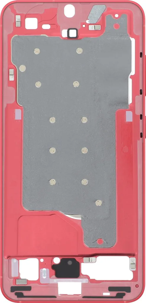 Cadre central Samsung Galaxy S25 robuste corail en alliage durable