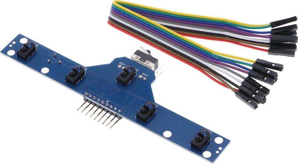 BFD-1000 Modul zur Linienverfolg, 5-Kanal, Infraroterkennung