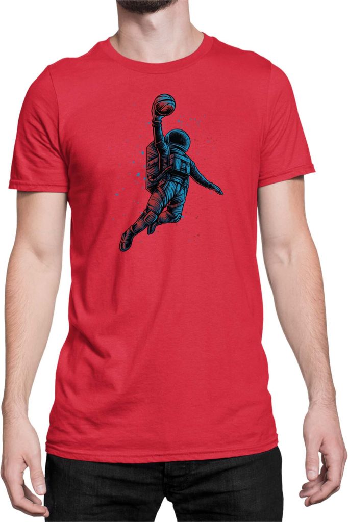 Herren T-Shirt Nasa Space Theme Nasa 005, Man M / Rot