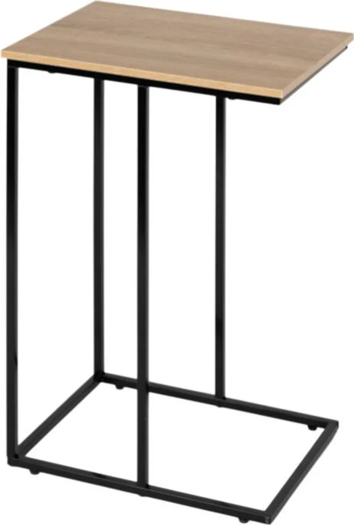 Table ModernHome en métal résistante - Mobilier design noir 120x80 cm