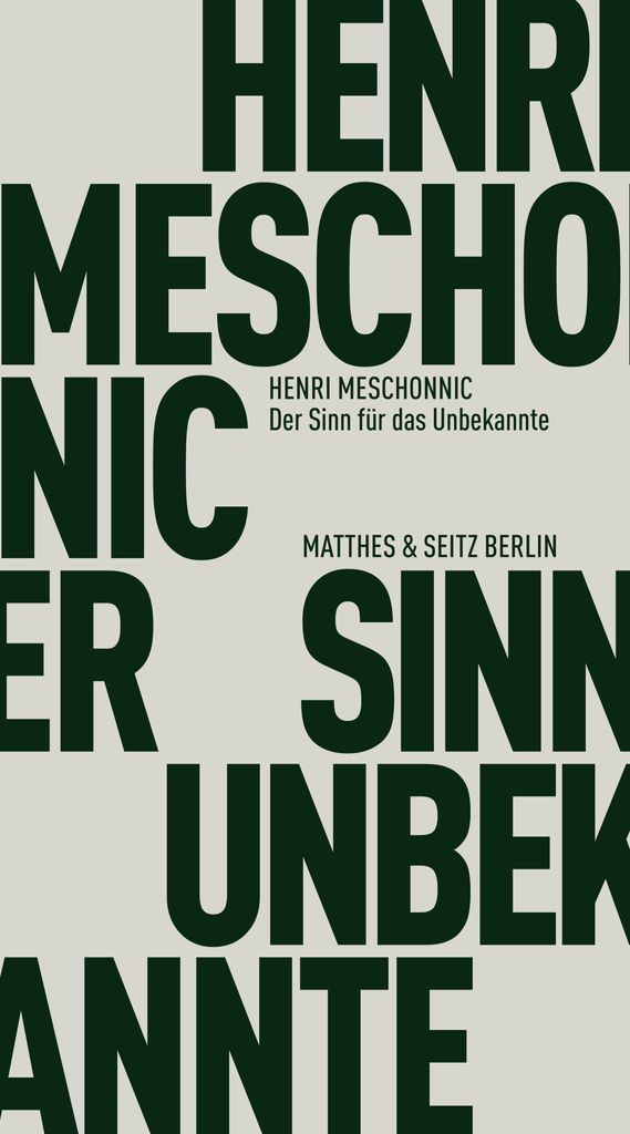 Der Sinn für das Unbekannte