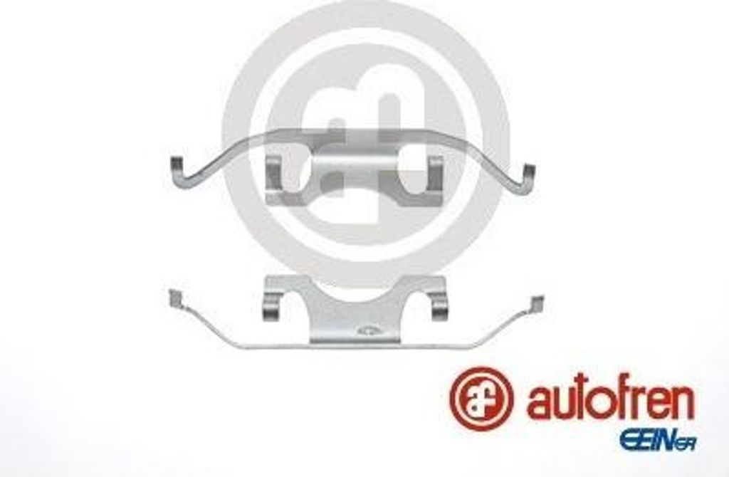 AUTOFREN SEINSA D42617A Zubehörsatz Scheibenbremsbelag Hinten für BMW 5 Limousine (E39) 5 Touring (E39)