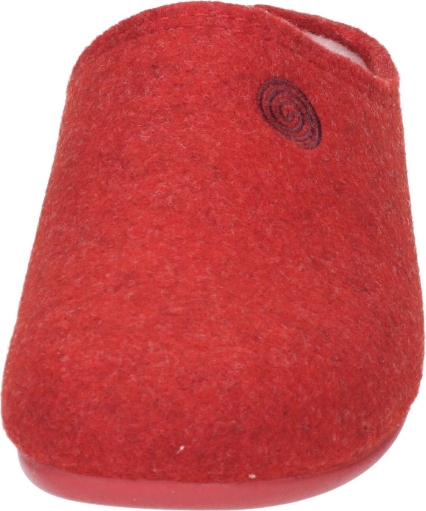 Dr. Brinkmann Damen Herren Pantoffeln Filz Hausschuhe 320041, Größe:38 EU, Farbe:Rot
