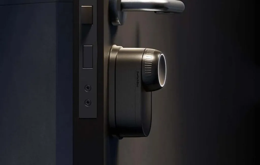 Serrure Connectée SwitchBot Lock Ultra Matter Gris pour Maison Connectée - 2