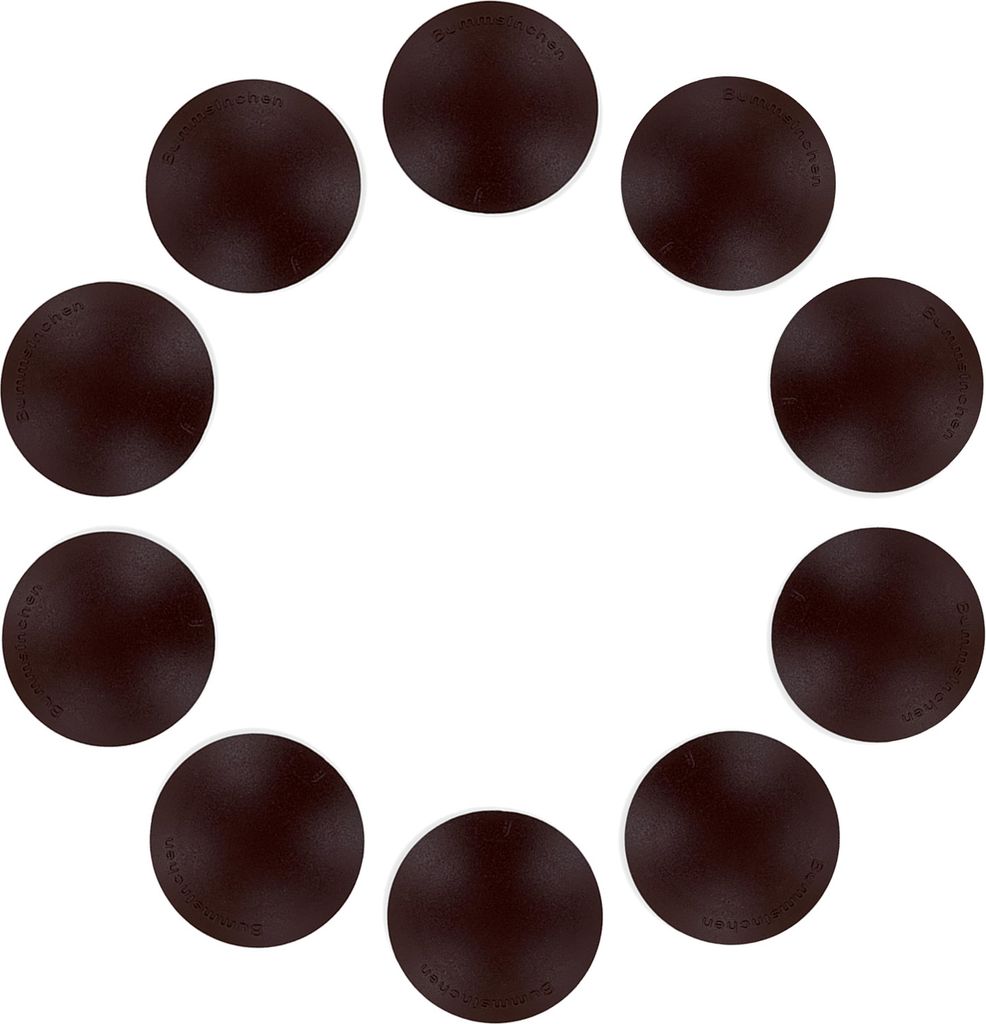 Türpuffer Bummsinchen Kunststoff Ø 40 mm braun à 10 Stück