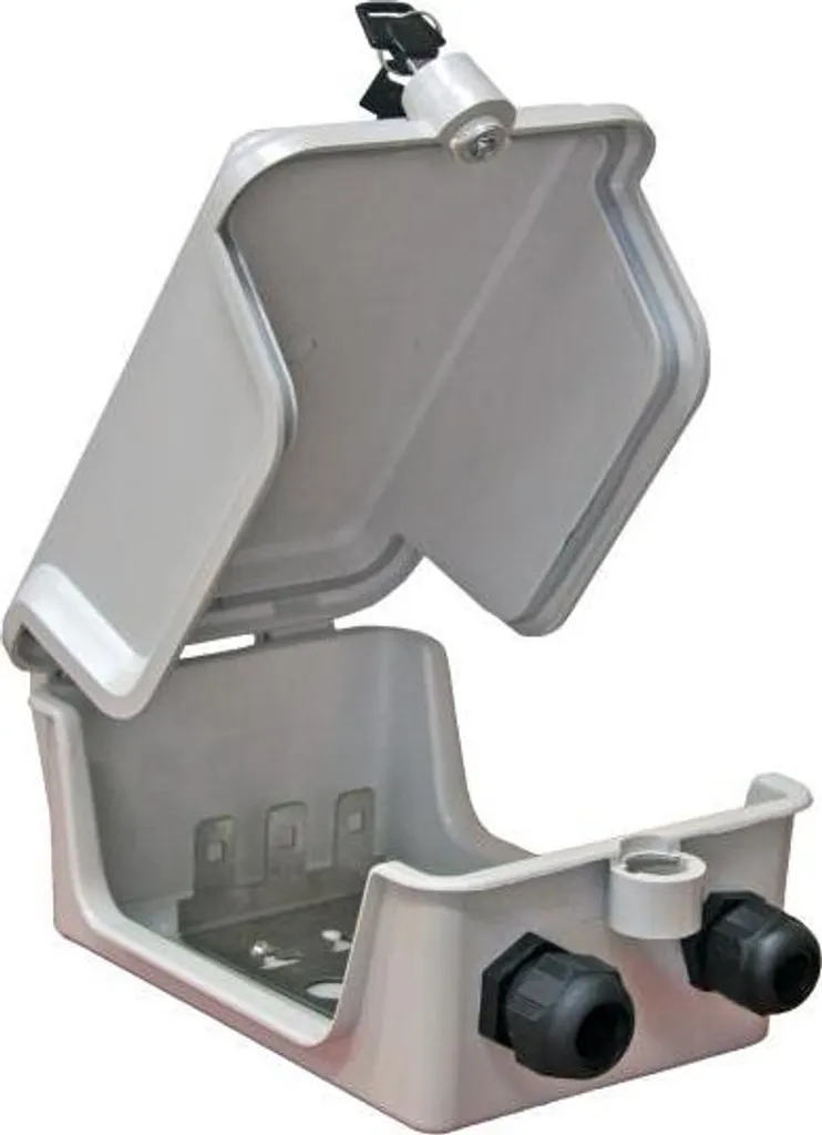 Coffret de répartition télécom mural 30 paires extérieur ALANTEC gris