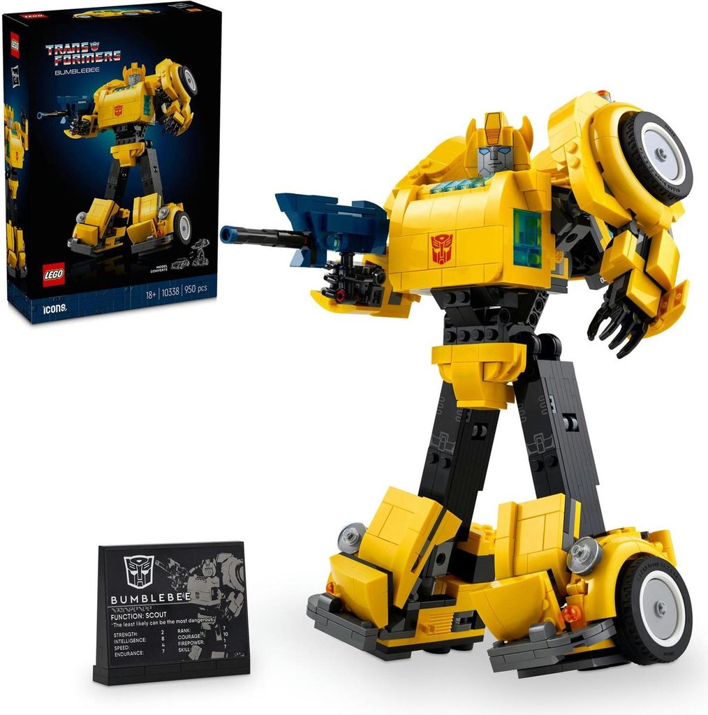 LEGO ICONS Bumblebee, Sada na stavění, 18 rok/roky, Plast, Obrázek produktu 