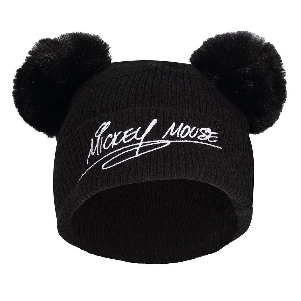 Mickey Mouse Mütze Double Pom Produktbild 4