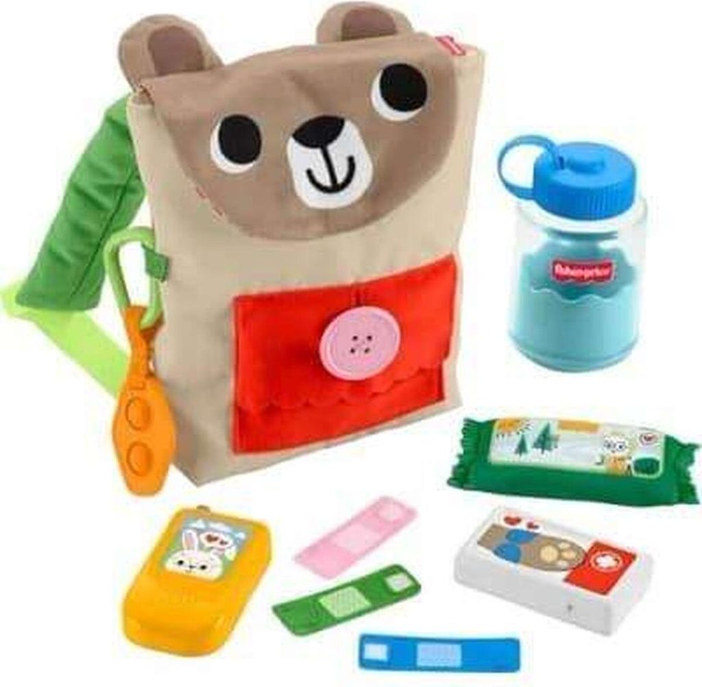 Fisher Price Beschäftigter Bea Rucksack Braun Kinder Braun One Size