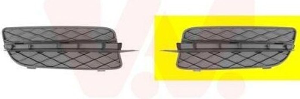 VAN WEZEL 0687591 - OE 51117159593 Lüftungsgitter, links für X5 (E70)