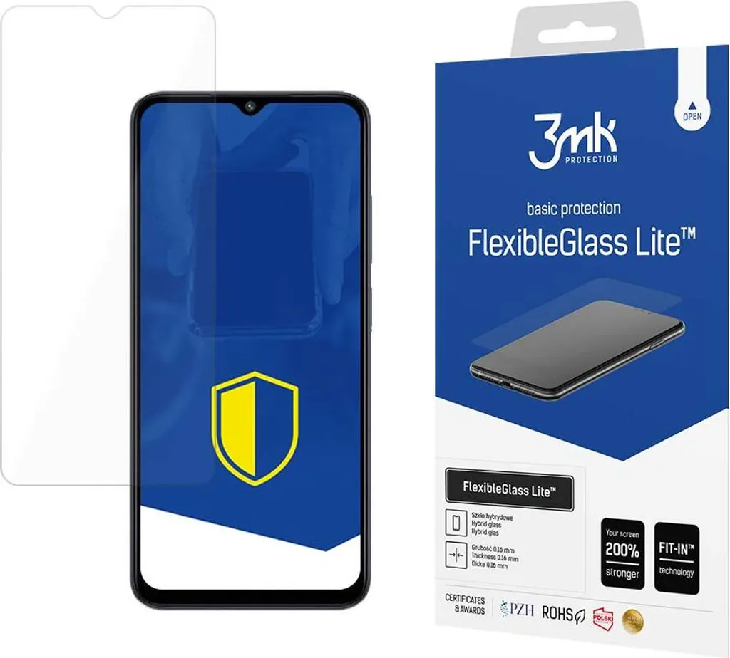 Protezione Display Poco M5: 3mk FlexibleGlass Lite 6H ibrido