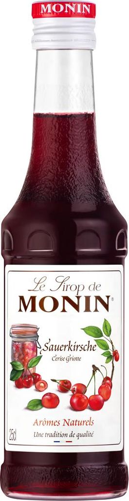 Sirup Monin z višní, ideální do pečiva a marmelád, 250 ml Obrázek produktu 