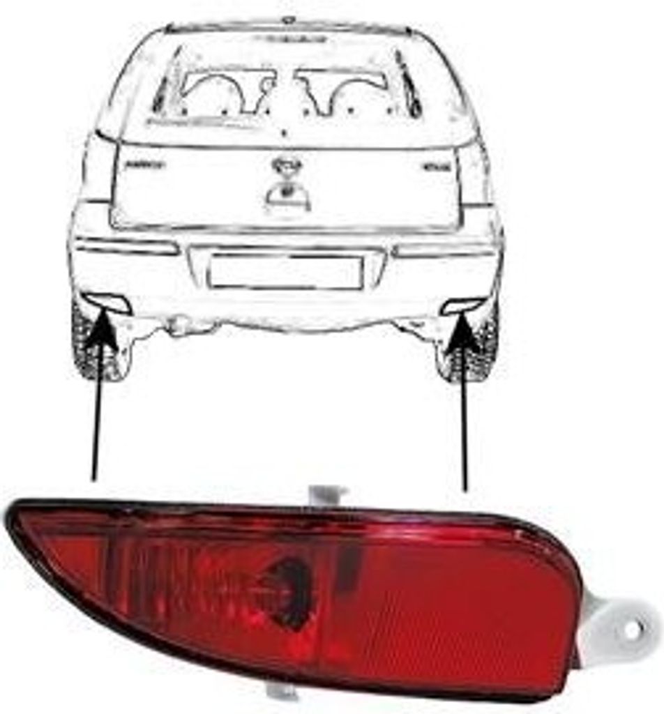 VAN WEZEL Nebelschlussleuchte 3779938 Rechts für OPEL Corsa C Schrägheck (X01)